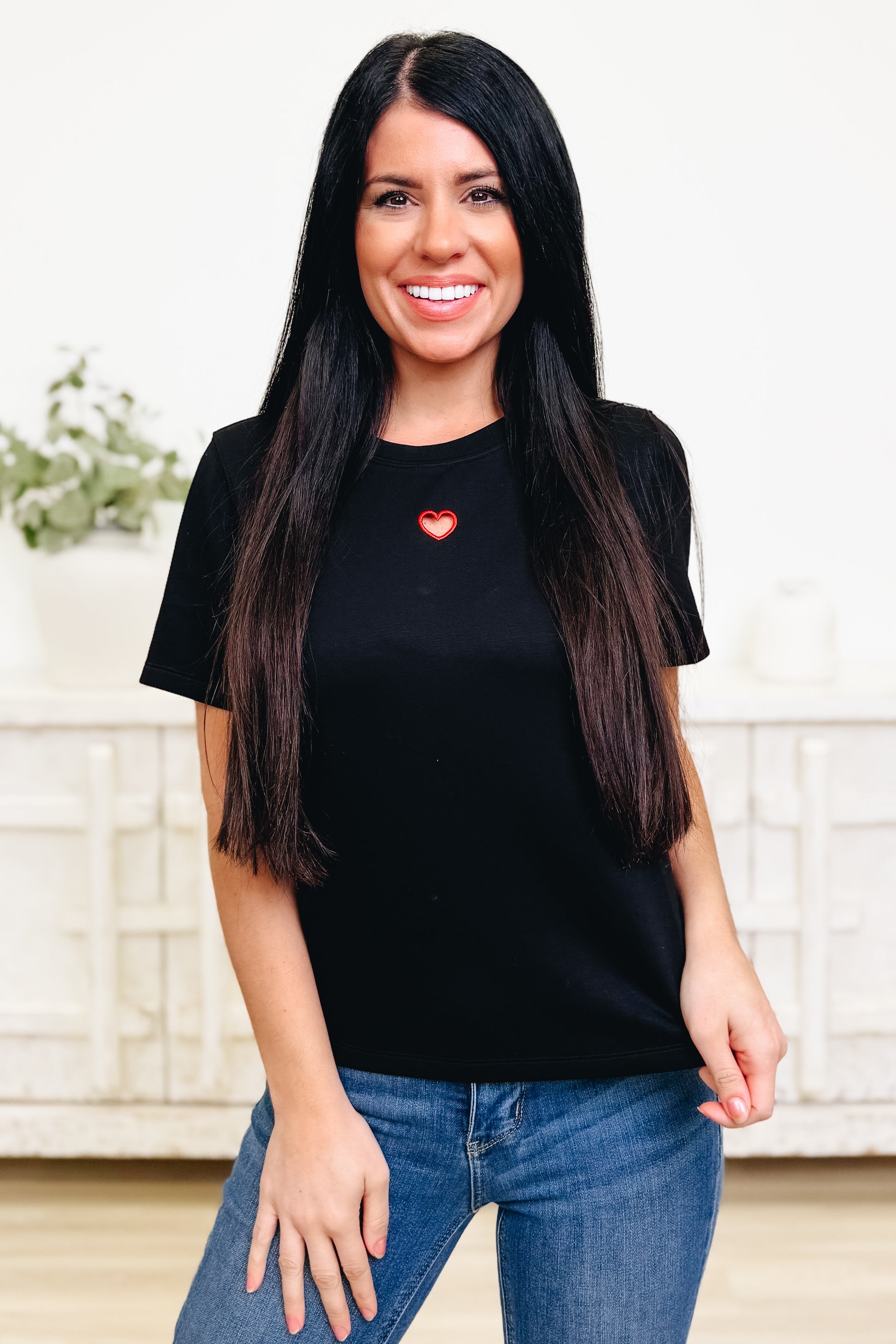 Heart Wide Open Top - 2 Colors!