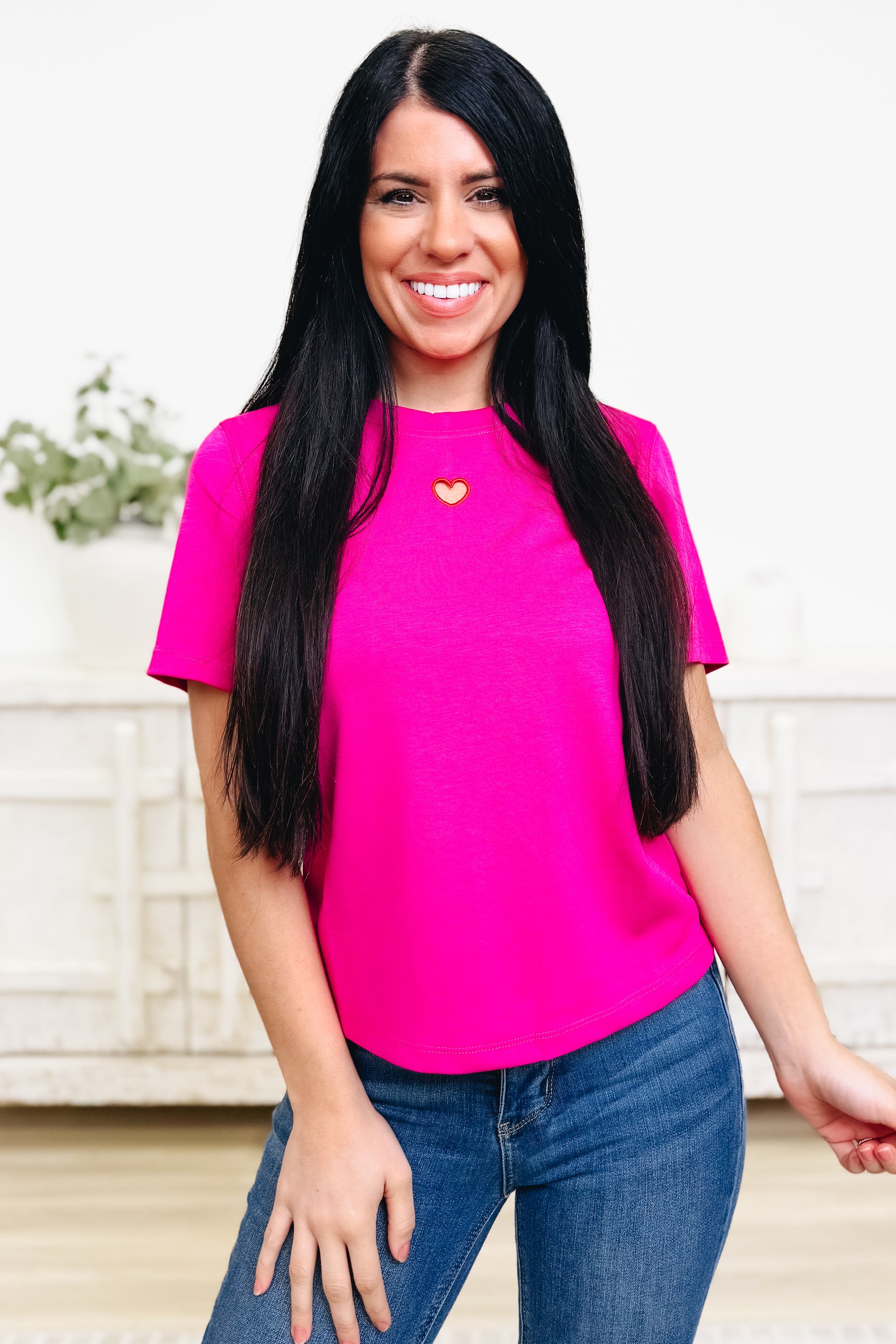 Heart Wide Open Top - 2 Colors!