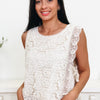 Glam Girl Lace Top - 2 Colors!