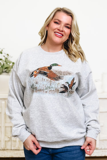 Lucky Little Duck Graphic Sweatshirt