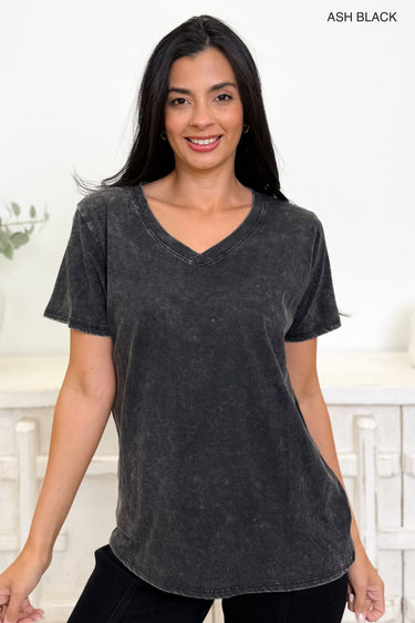 Basic Washed Top - 12 Colors!