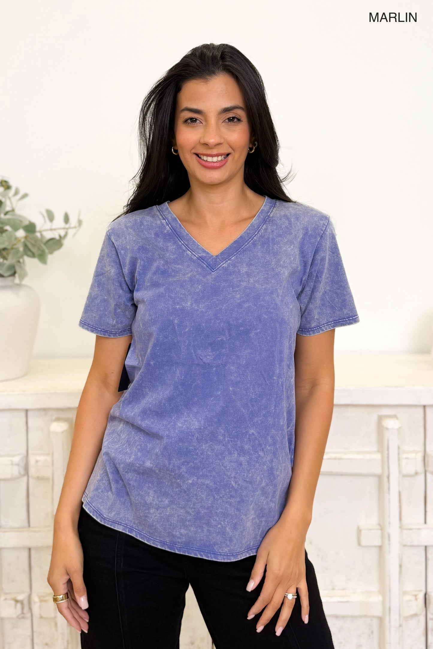 Basic Washed Top - 8 Colors!