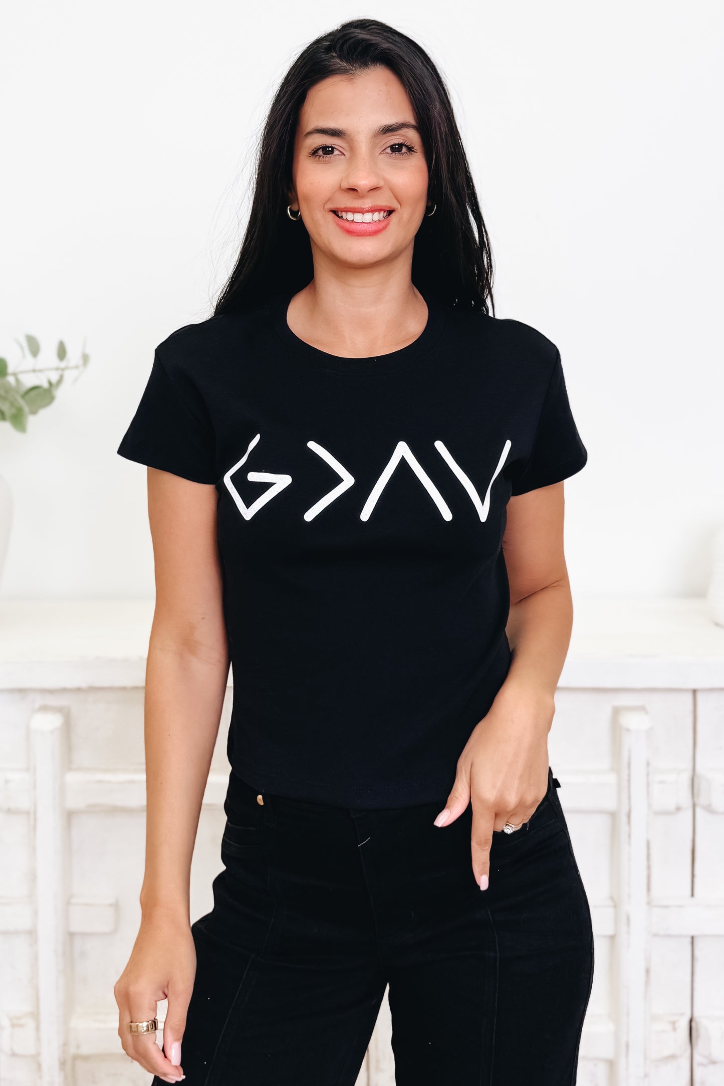 God Is Greater Graphic Tee - 4 Colors!