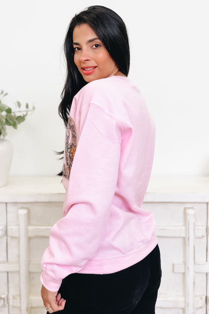 LOVER Camo Graphic Sweatshirt