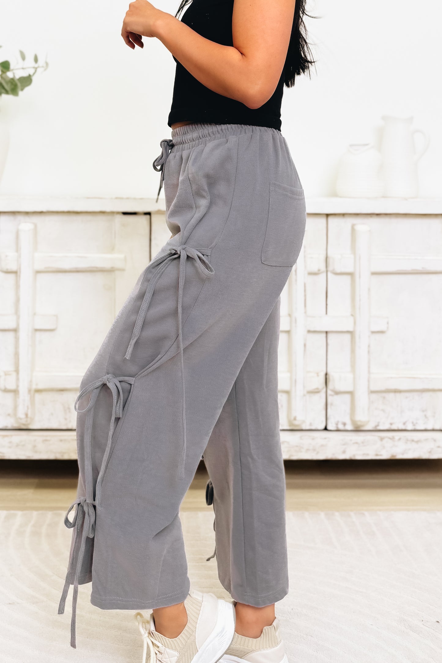 Bow Moment Sweatpant - 4 Colors!