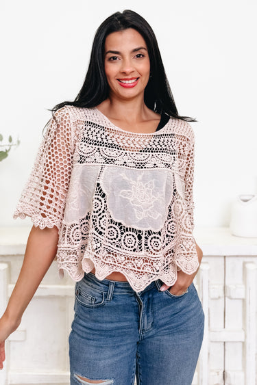 Vintage Design Top - 2 Colors!