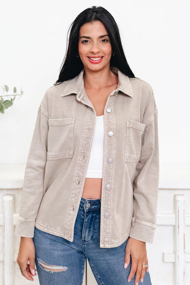 Casual Cutie Shacket - 3 Colors!