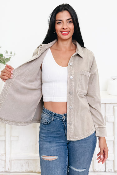 Casual Cutie Shacket - 3 Colors!