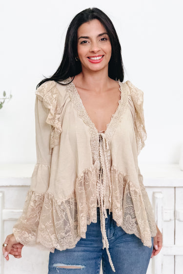 Unity Laced Top - 4 Colors!
