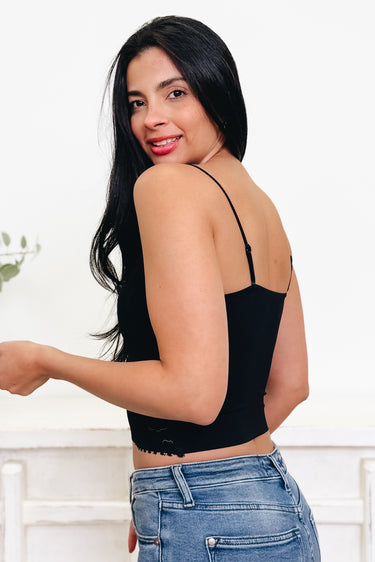 Risky Business Bralette Cami - 2 Colors!