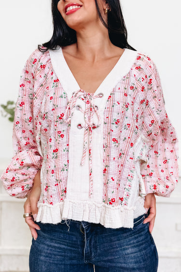 Blossom & Flow Floral Top - 2 Colors!