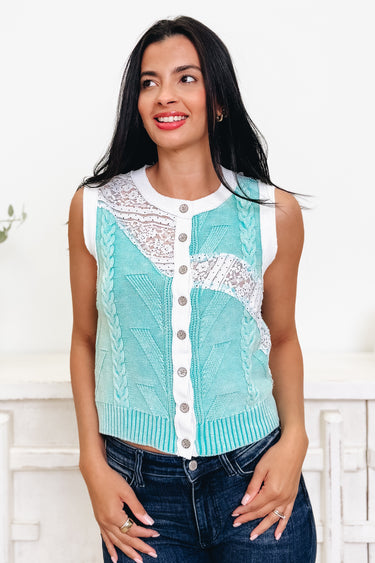 What A Daydream Sweater Tank Top - 4 Colors!