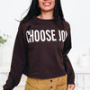 Choose Joy Graphic Sweatshirt