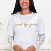 Saved By Grace Graphic Tee - 3 Colors!
