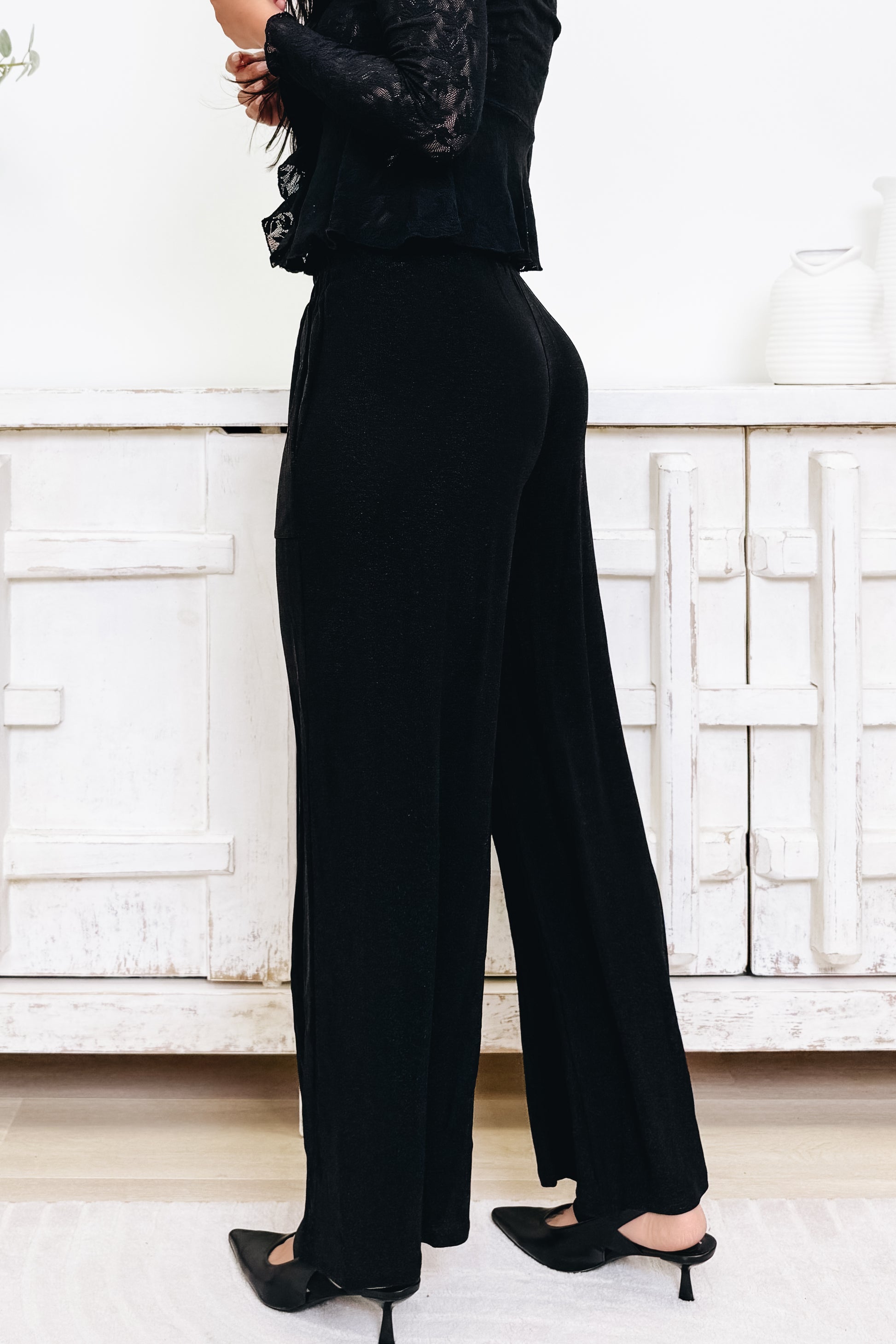 Boujee Babe Pants - Black