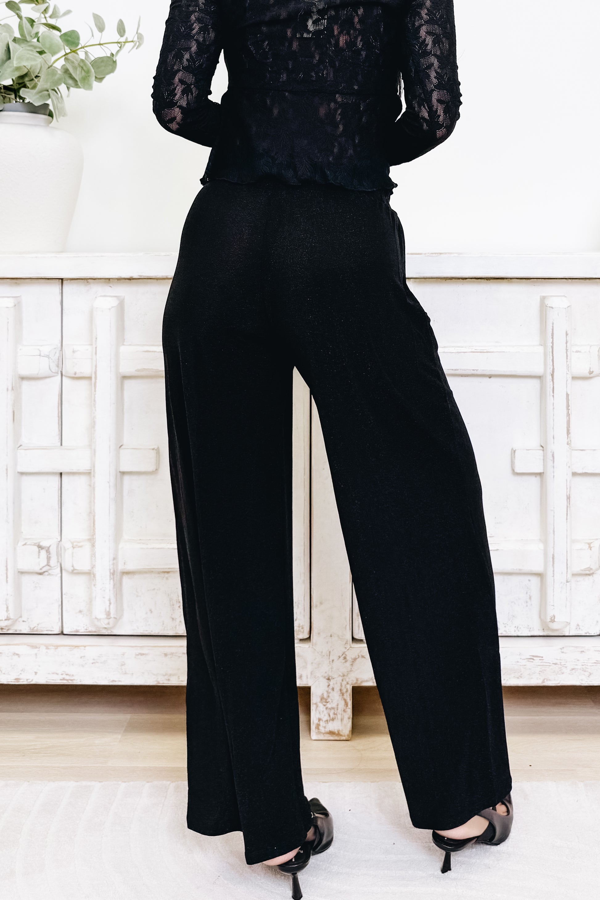 Boujee Babe Pants - Black