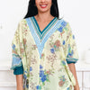 Summer Citrus Love Floral Top - 2 Colors!