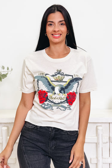 Long Live Rock N Roll Graphic Tee - 4 Colors!