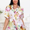Totally Special Floral Button Down Top