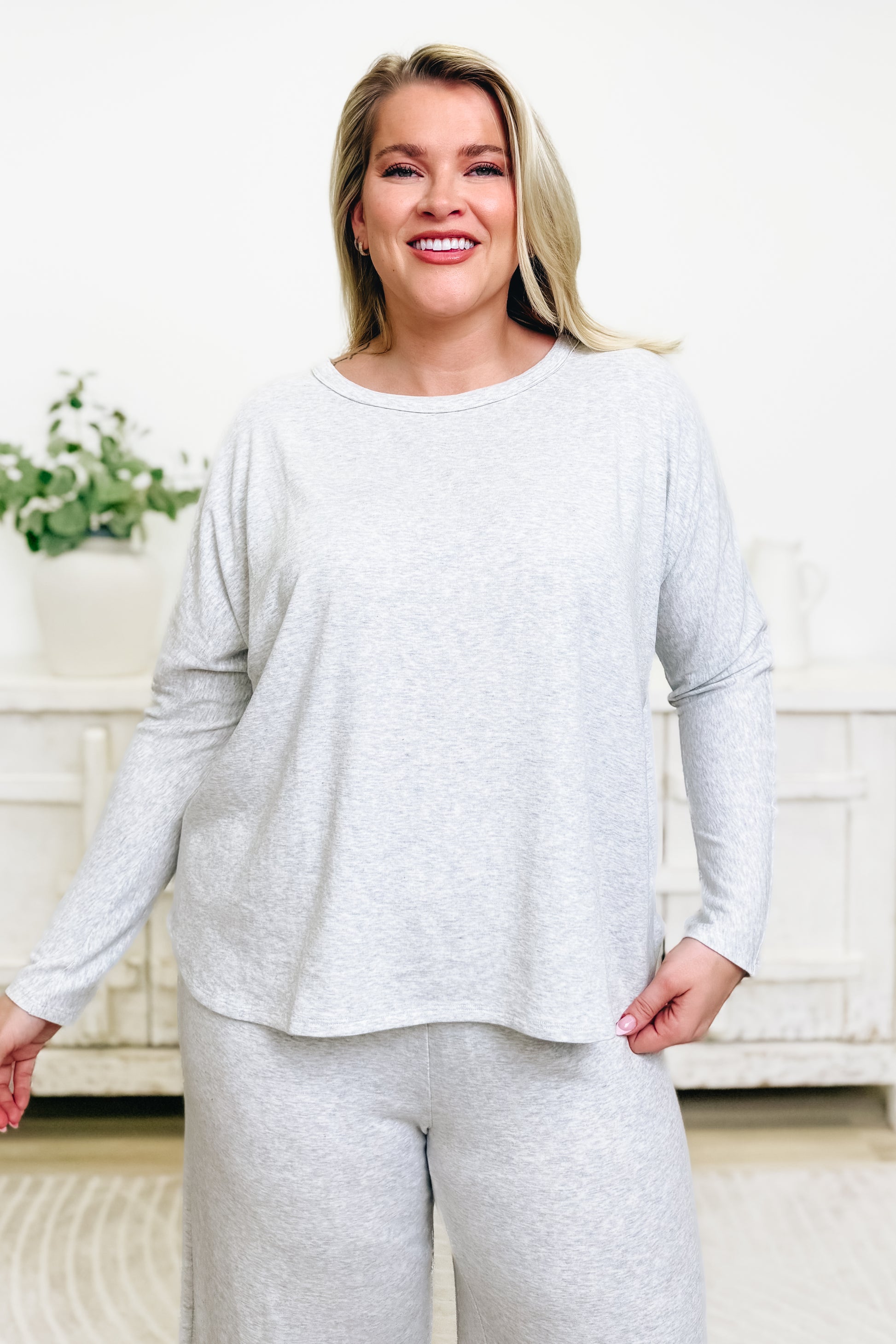 Share Your Love Long Sleeve Top - 2 Colors!