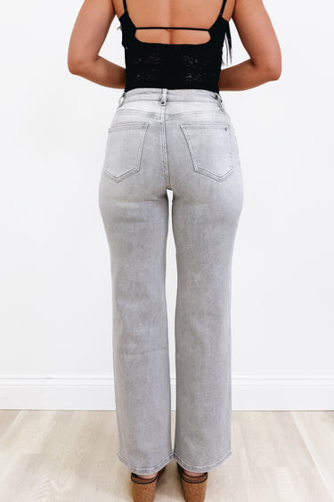 Going For It By Mica - Wide Leg Jeans