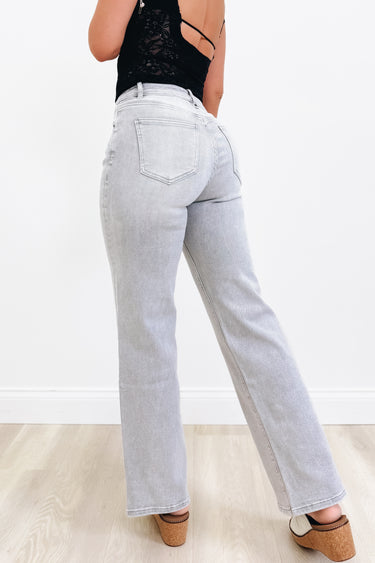 Going For It By Mica - Wide Leg Jeans
