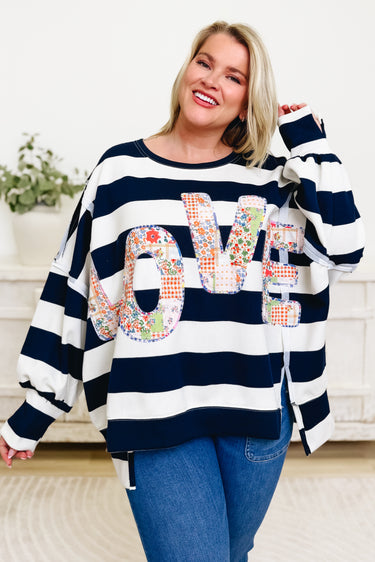 LOVE Always Floral Top