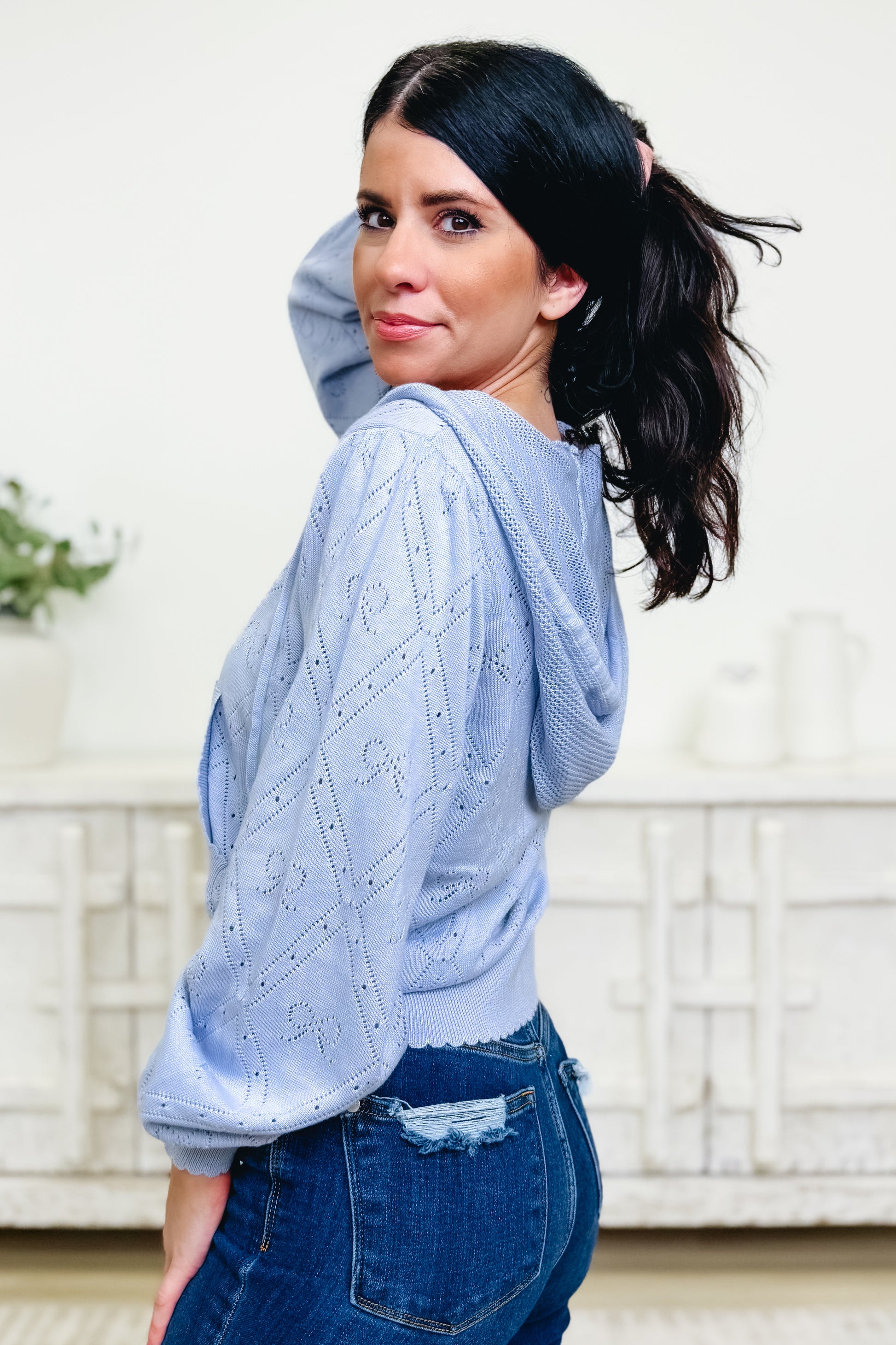 Pretty Please Knit Hoodie Sweater - 2 Colors!