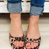 Katie Square Slip On Heels - Leopard