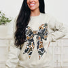 Bow'd Up Camo Graphic Sweatshirt