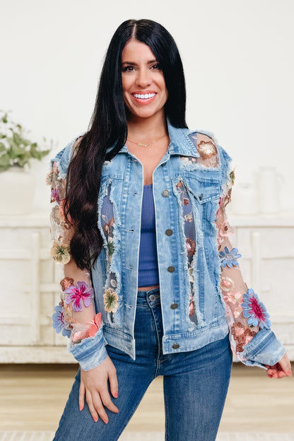 Blooming Dreams Floral Jacket