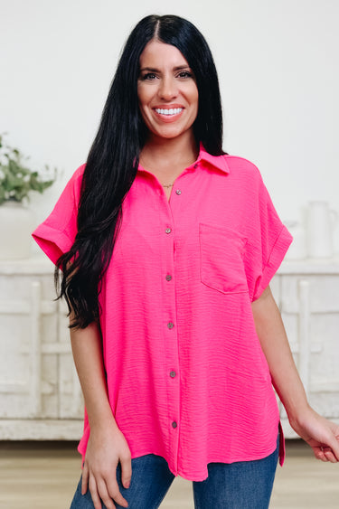 In The Meadows Button Down Top - 7 Colors!