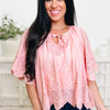 Blushing Beauty Top - 3 Colors!