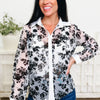 Start Of New Beginnings Floral Button Down Top