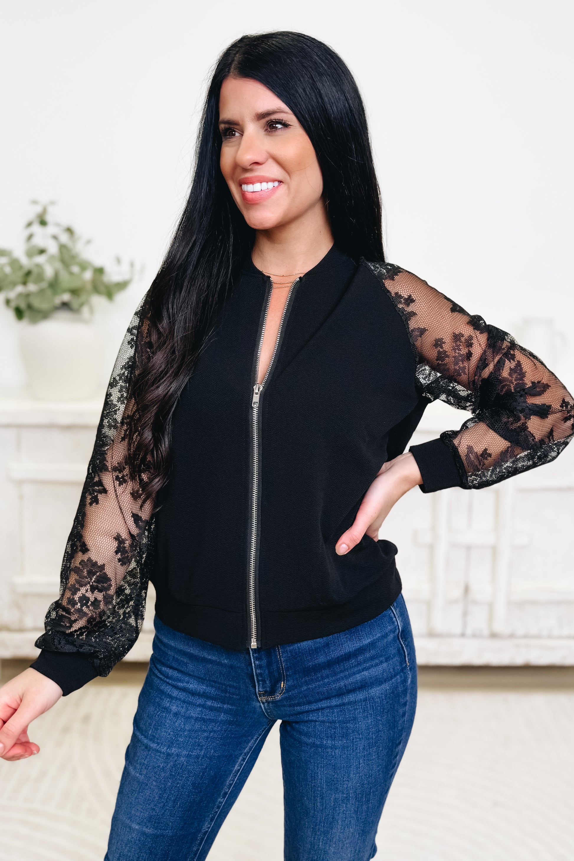 Sally Love Lace Jacket - 2 Colors!