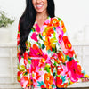 Having The Chance Floral Top