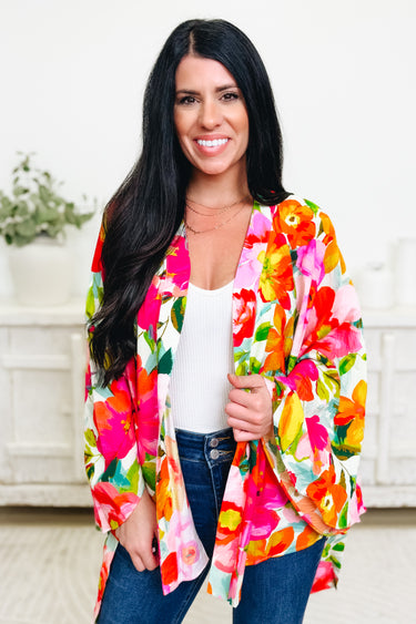 Having The Chance Floral Top