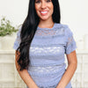 Nothing Short Of Great Lace Top - 2 Colors!