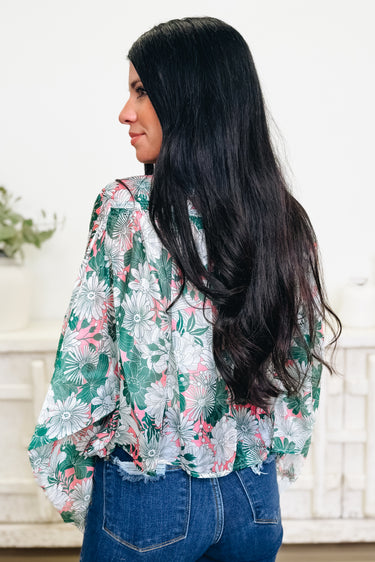 Story Of My Life Floral Top