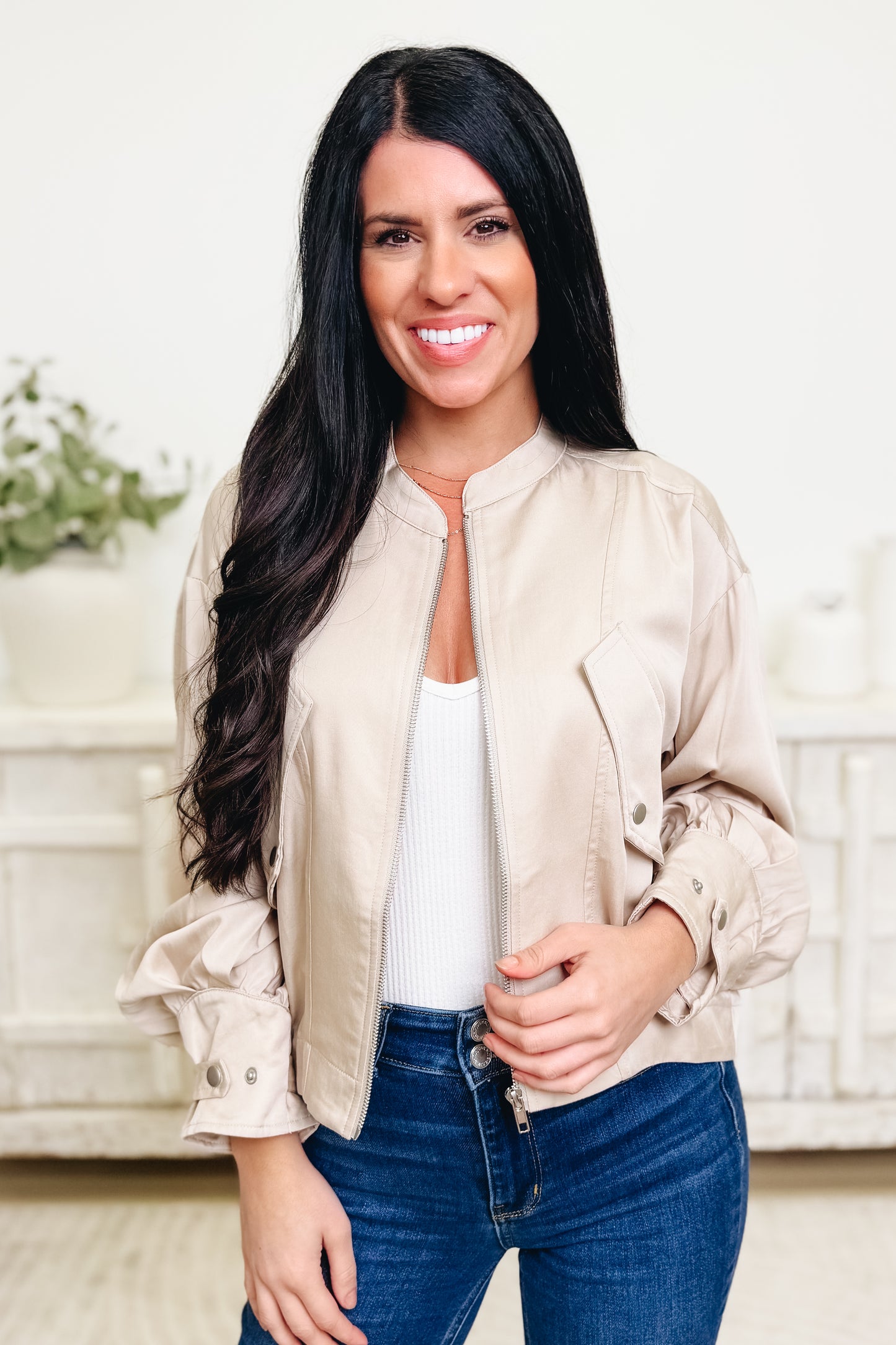 Giving The Energy Bomber Jacket - 2 Colors!