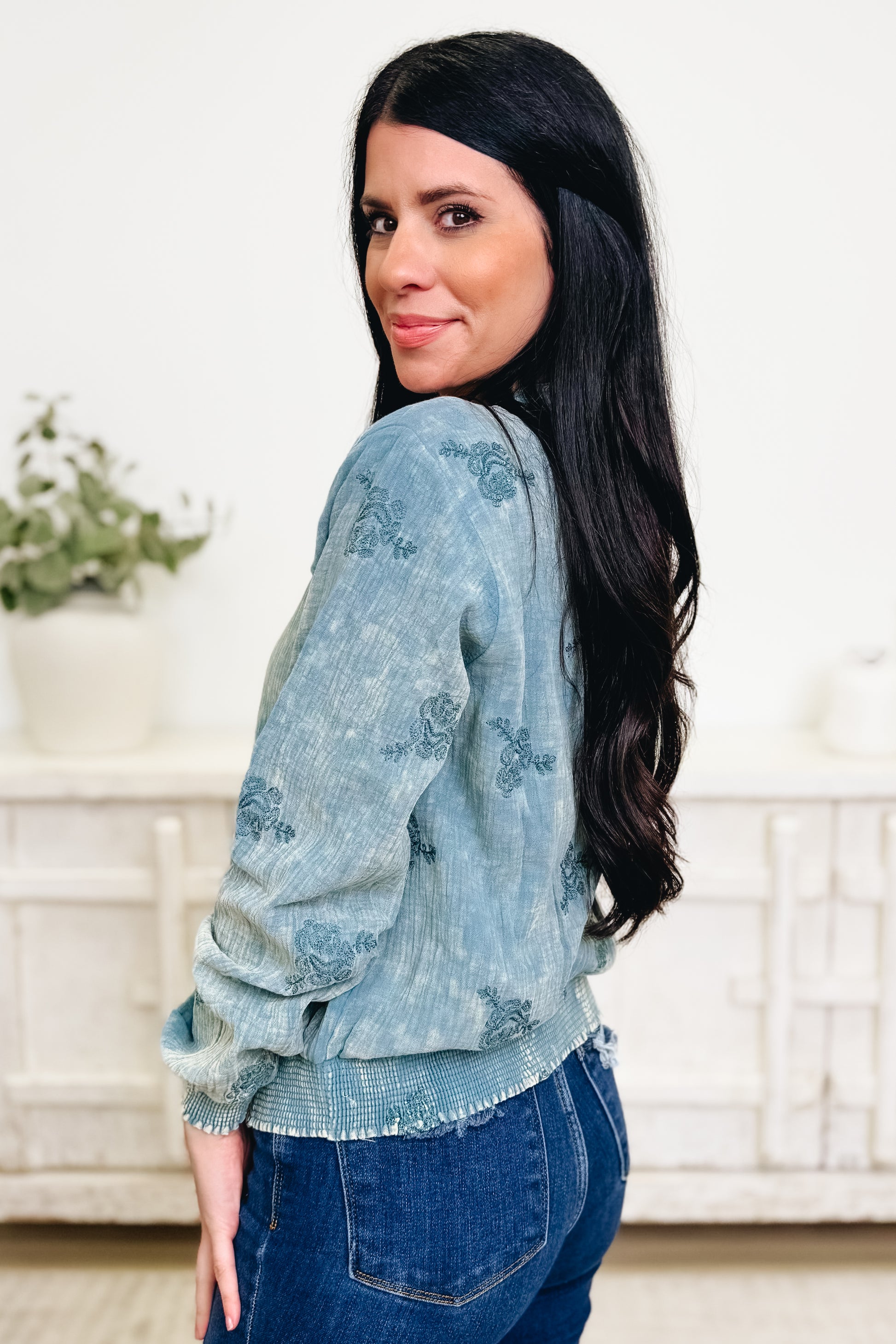 Lovely With A Touch Bomber Jacket - 2 Colors!