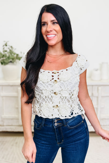 Modern Love Crochet Cardigan - 2 Colors!