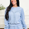 Blossom Babe Waffle Knit Shorts Set