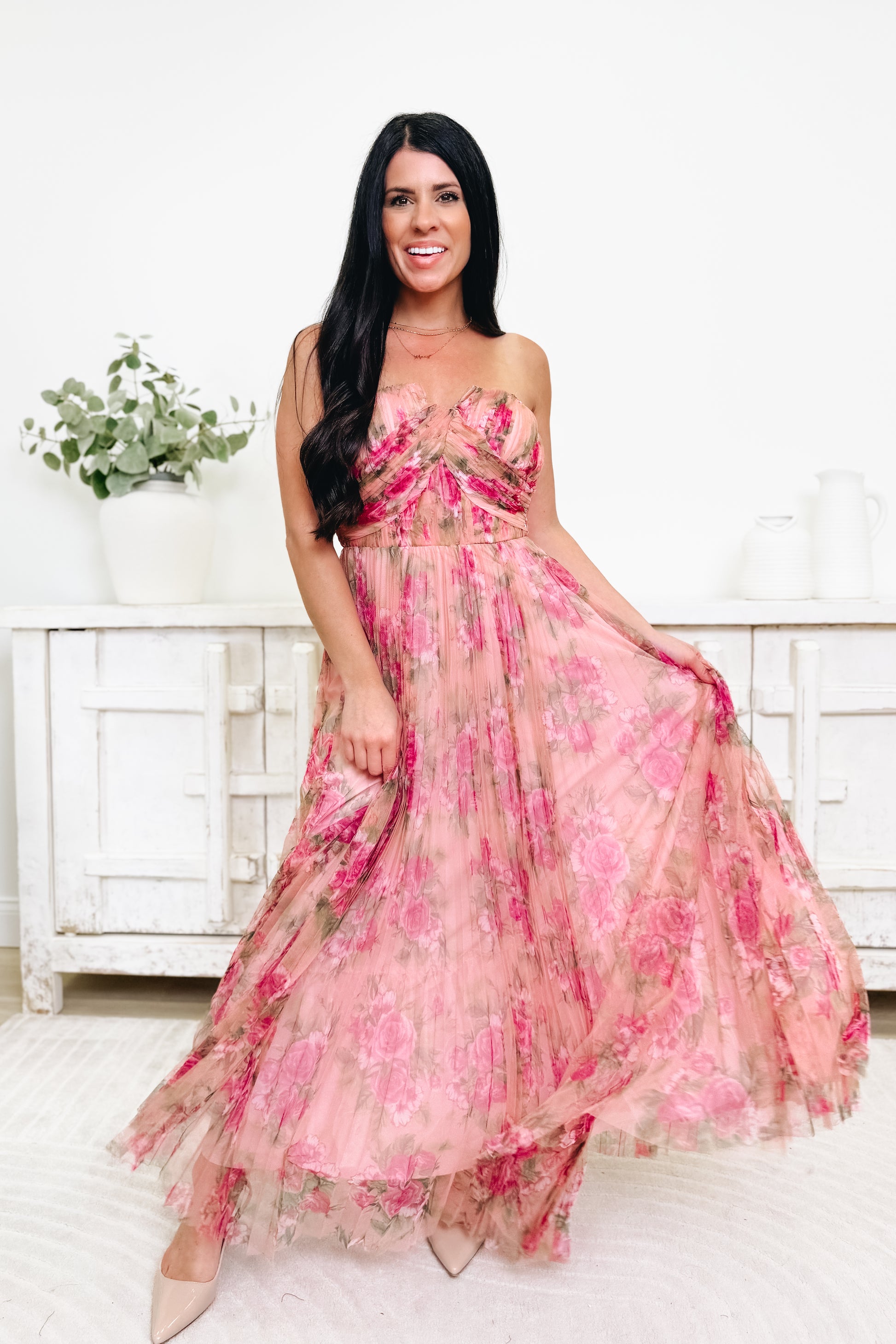 In The Breeze Floral Dress