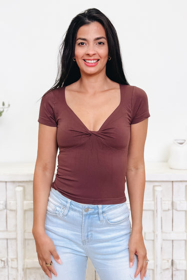 Double The Fun Twist Top - 5 Colors!