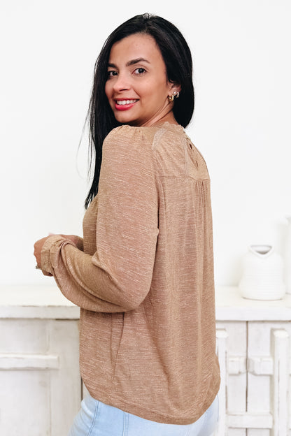 Lacey Space Top - 3 Colors!