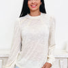 Lacey Space Top - 3 Colors!