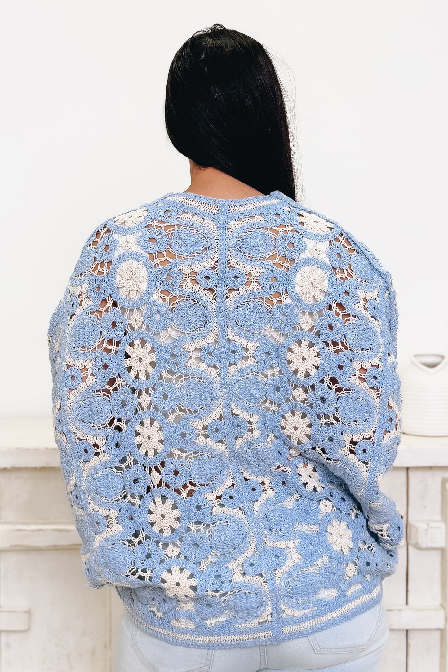 I Will Make Room For You Crochet Cardigan - 2 Colors!