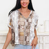 Hopscotch Floral Top