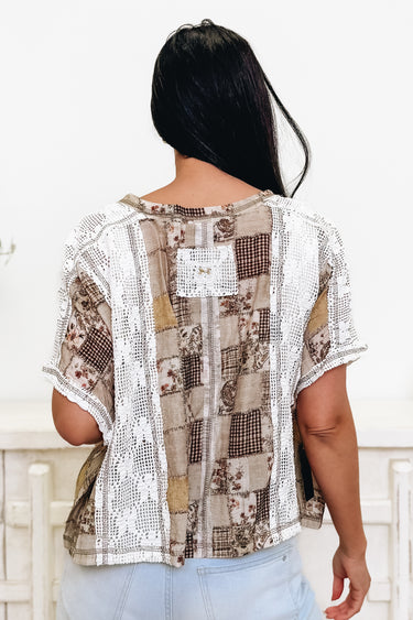 Hopscotch Floral Top